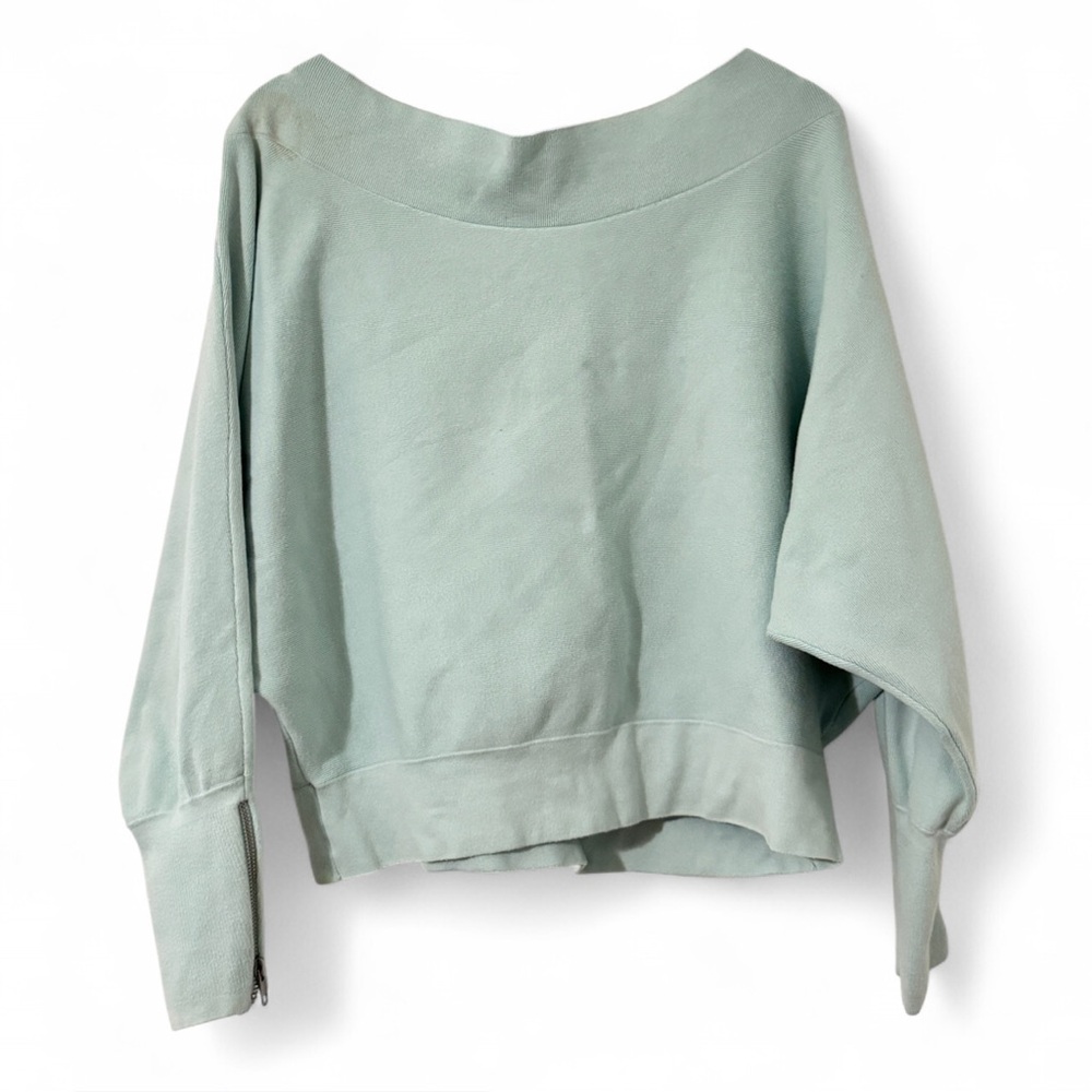 Free People Soft Mint Pullover
